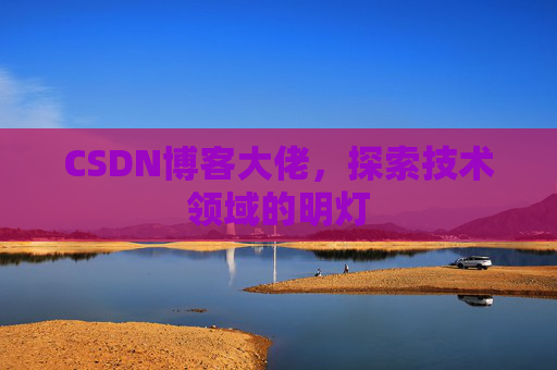 CSDN博客大佬，探索技术领域的明灯